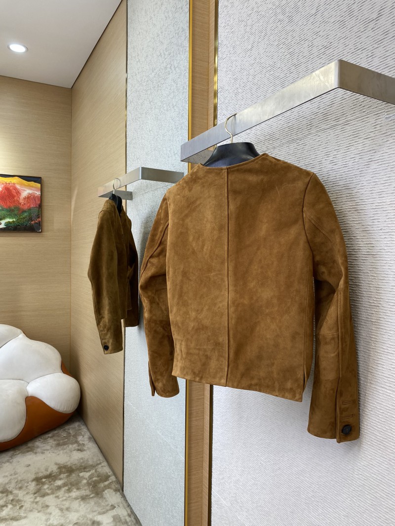 Miu Miu Suede Jacket Coat 3