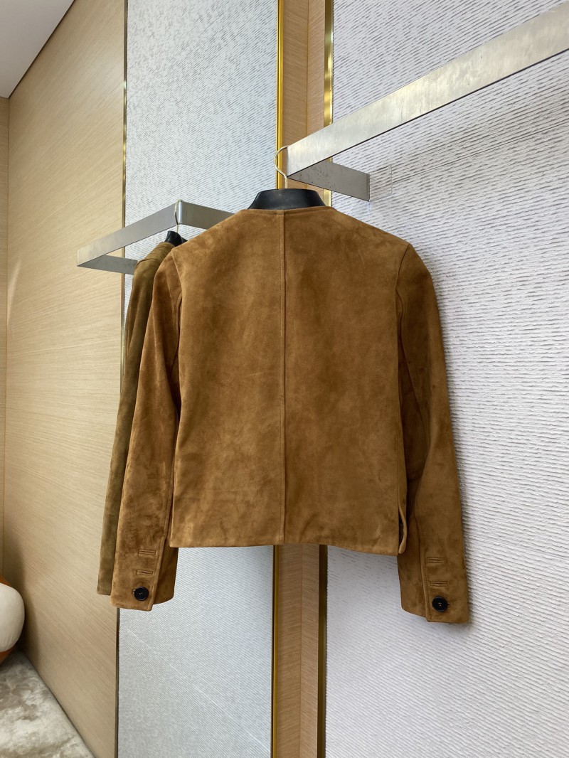Miu Miu Suede Jacket Coat 5