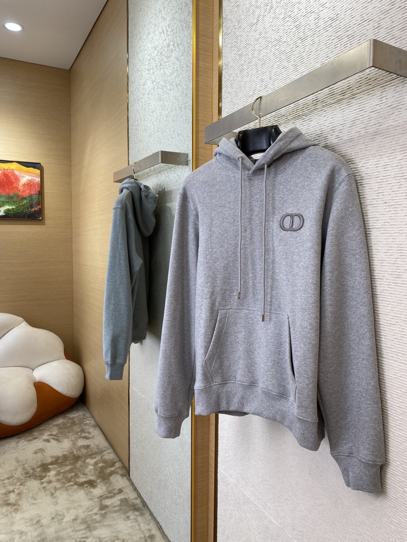 Dior Logo Embroidered Hooded Sweatshirt 2