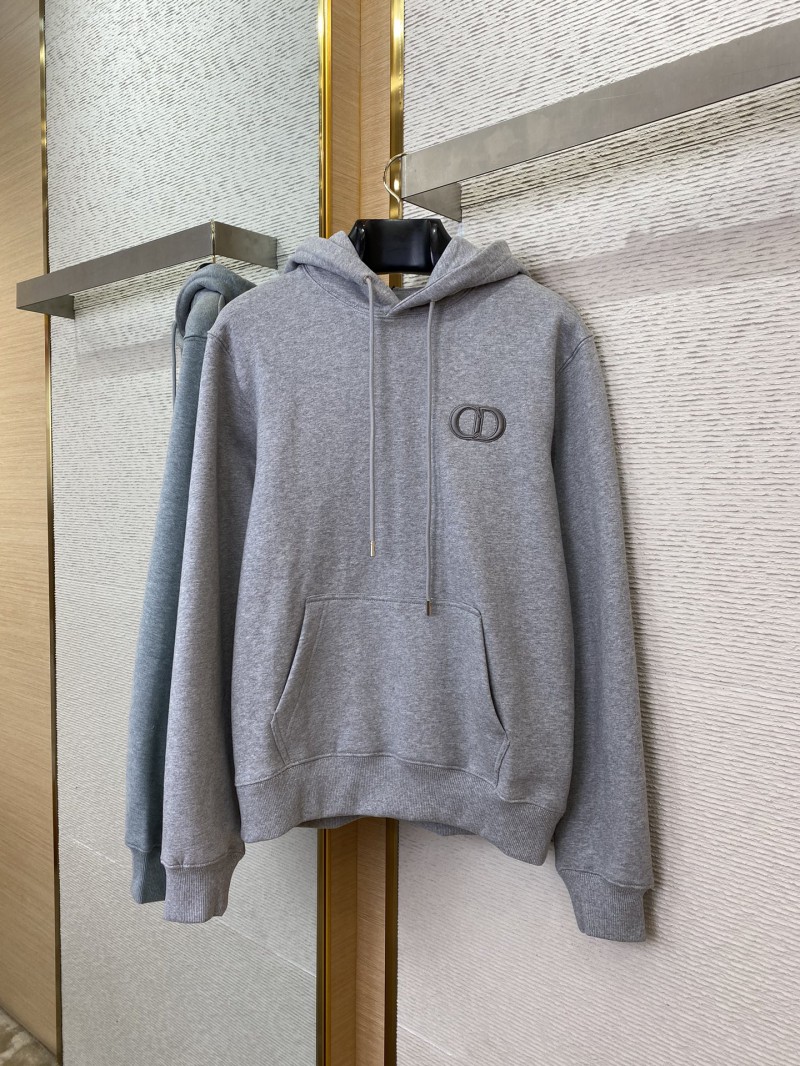 Dior Logo Embroidered Hooded Sweatshirt 4
