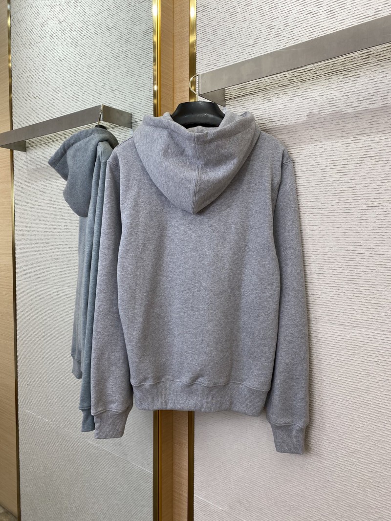 Dior Logo Embroidered Hooded Sweatshirt 5