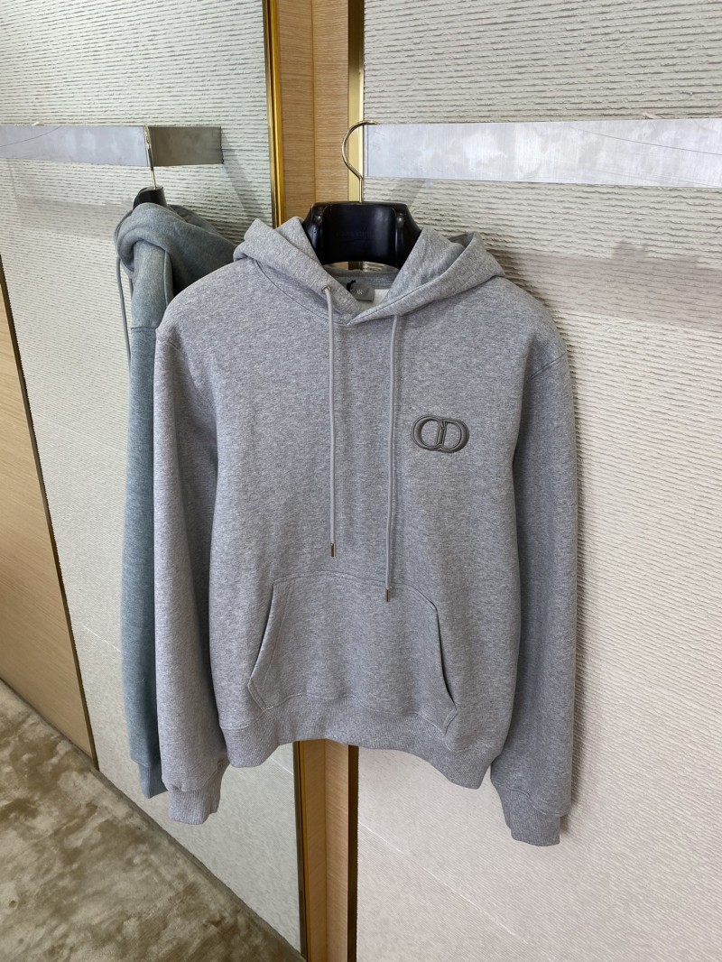 Dior Logo Embroidered Hooded Sweatshirt 6