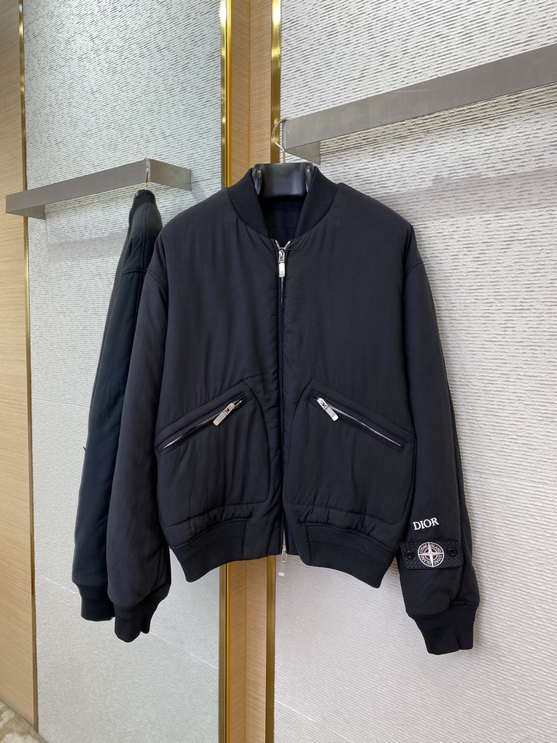 Dior ?? stone island co-branded logo jacket jacket 4