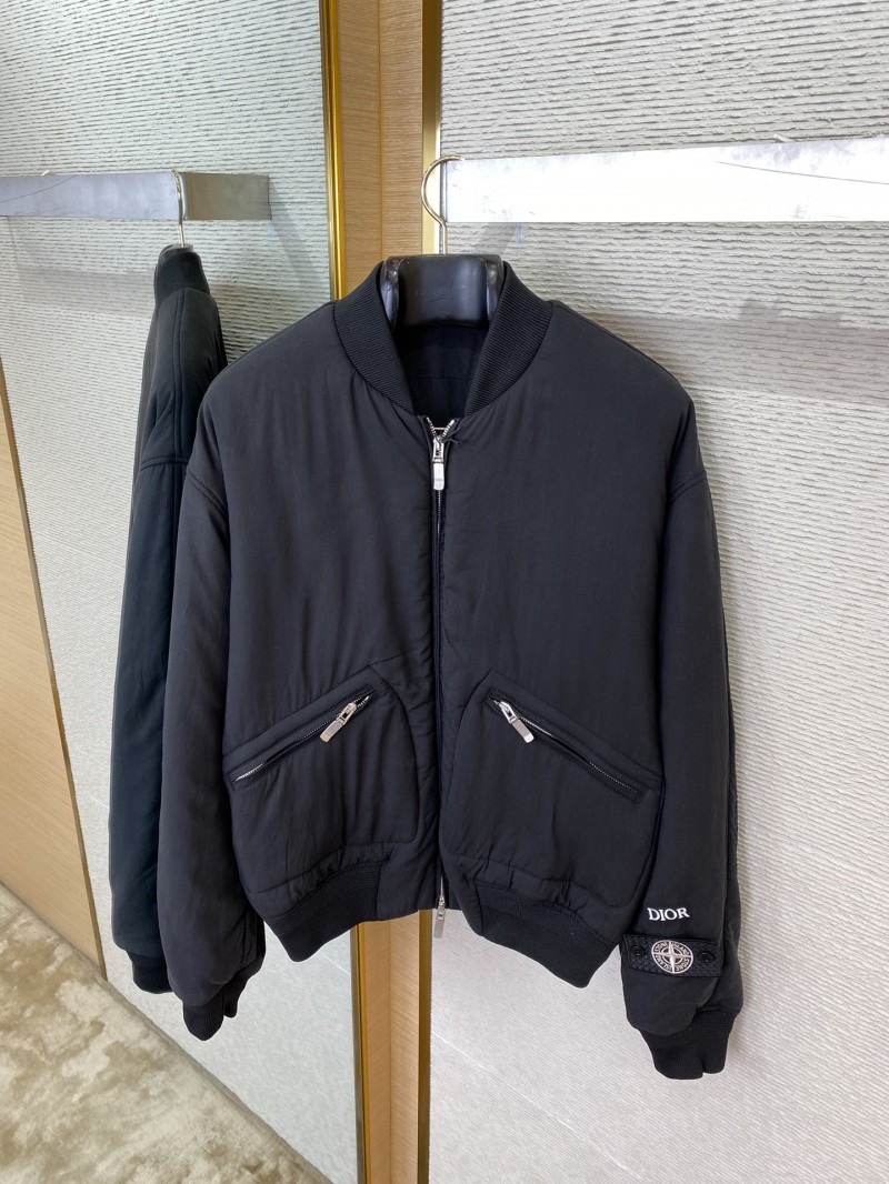 Dior ?? stone island co-branded logo jacket jacket 6