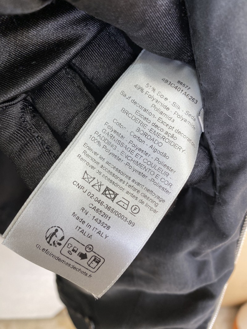 Dior ?? stone island co-branded logo jacket jacket 8