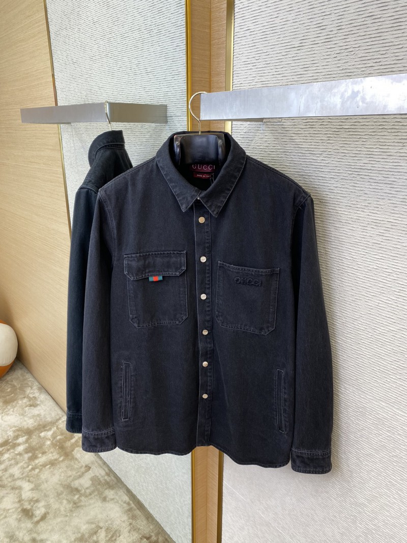 Gucci denim jacket with lapel 6