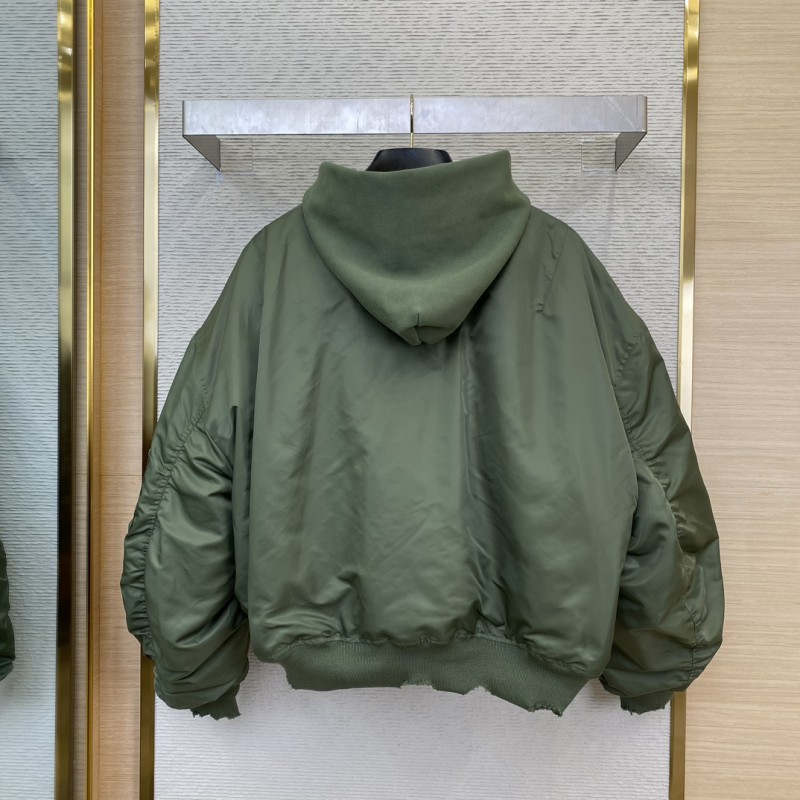 Balenciaga Hooded Aviator Jacket 1