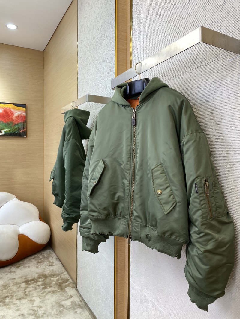 Balenciaga Hooded Aviator Jacket 2