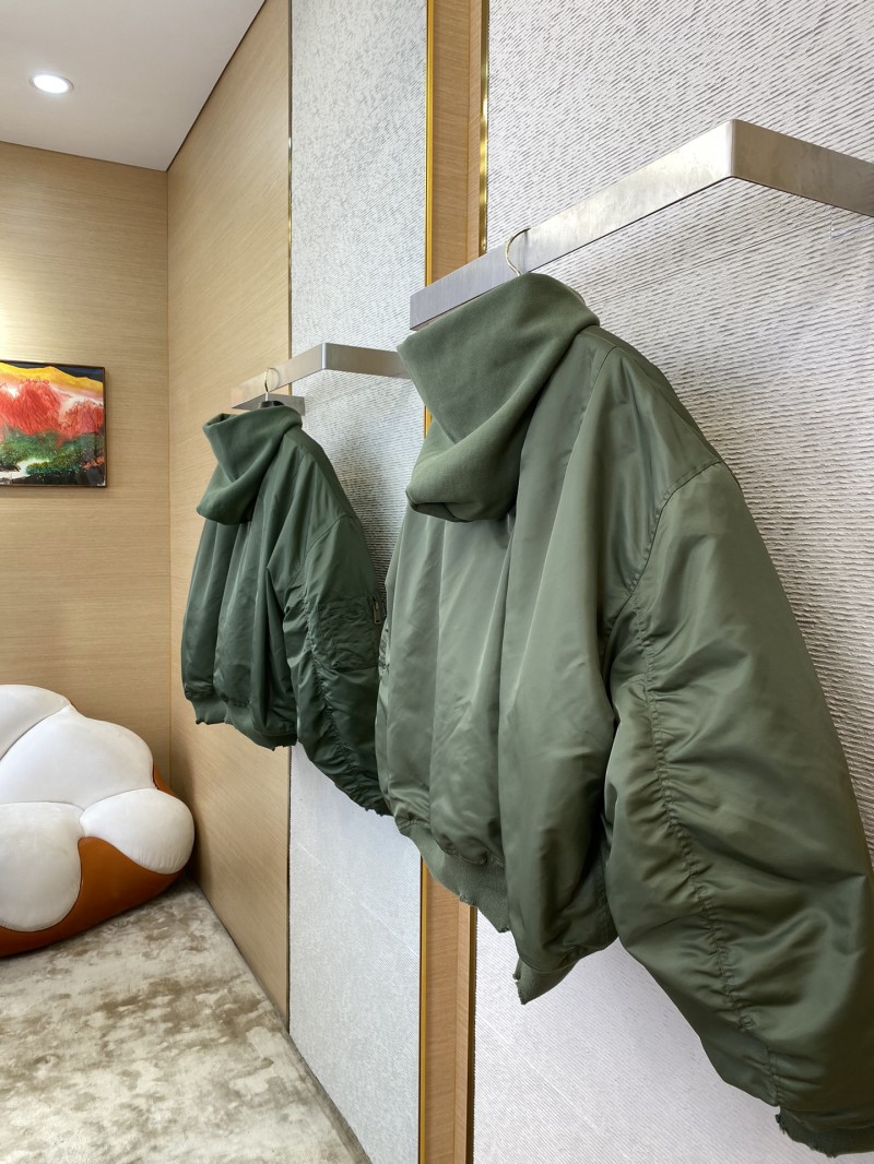 Balenciaga Hooded Aviator Jacket 3