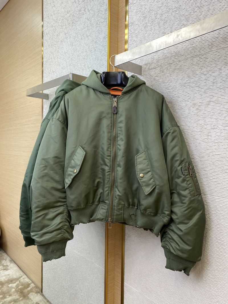 Balenciaga Hooded Aviator Jacket 4
