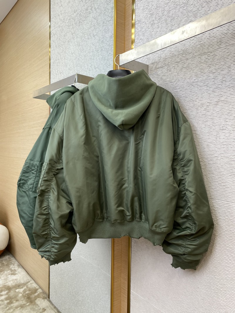 Balenciaga Hooded Aviator Jacket 5