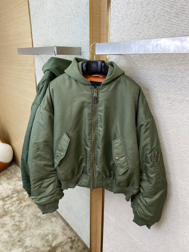 Balenciaga Hooded Aviator Jacket 6