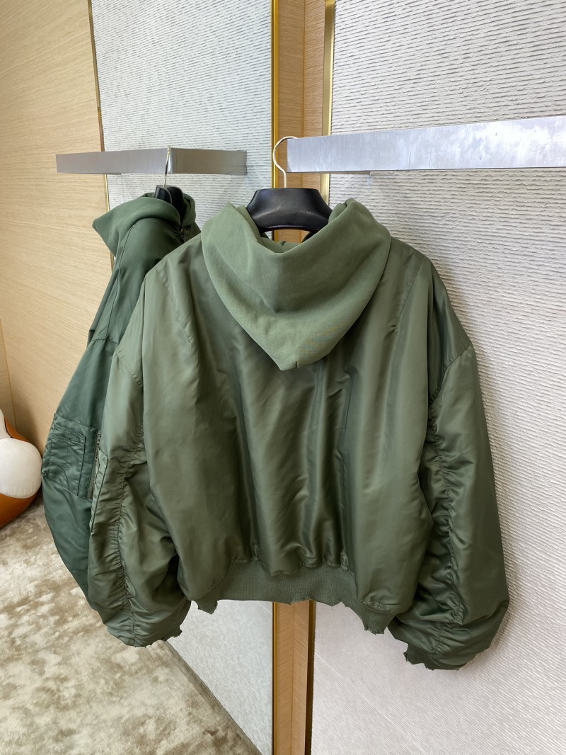 Balenciaga Hooded Aviator Jacket 7