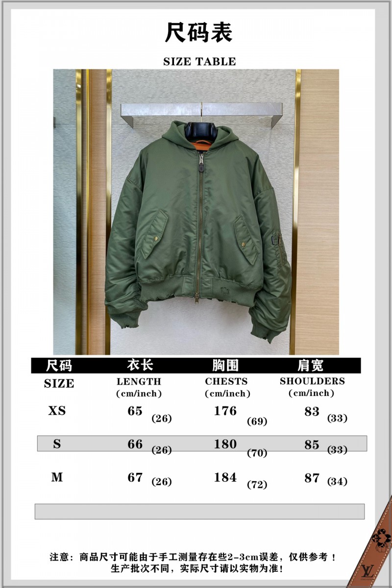 Balenciaga Hooded Aviator Jacket 9