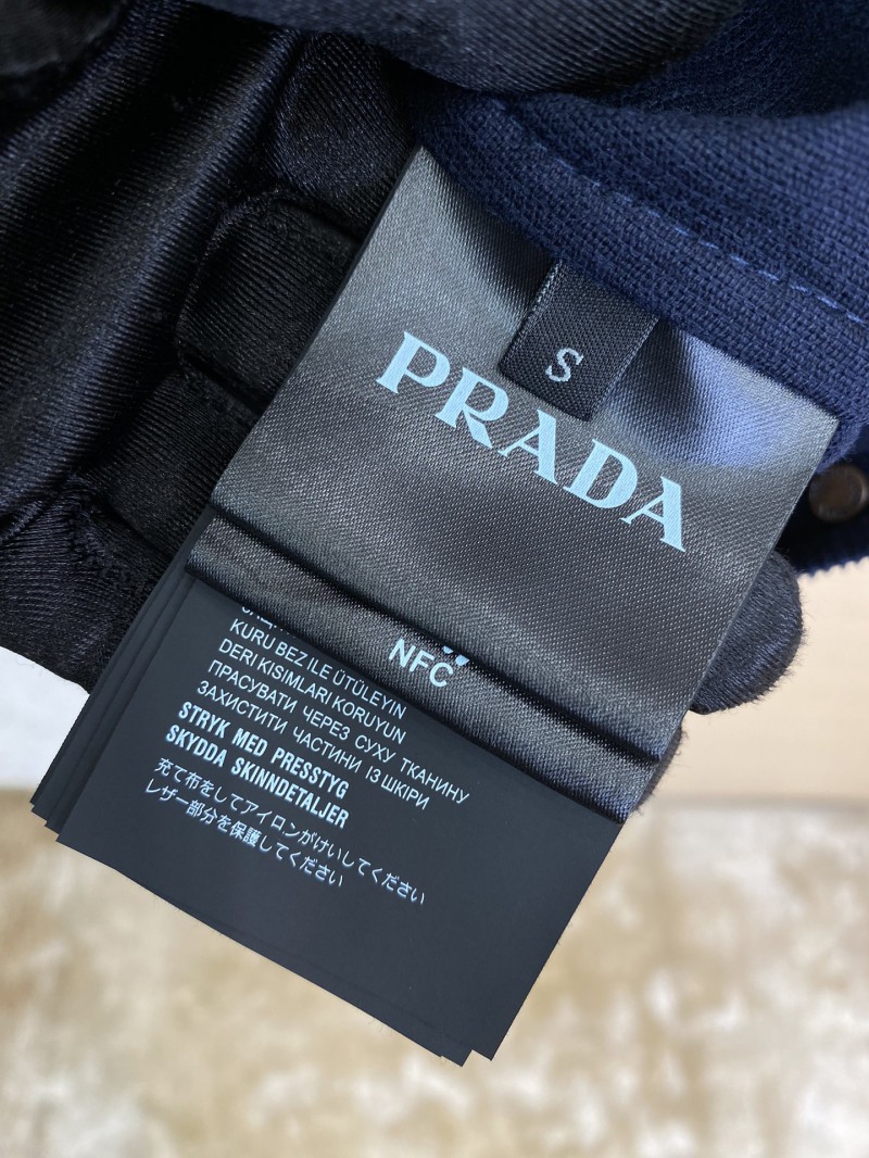 Prada Corduroy Triangle Label Jacket 8