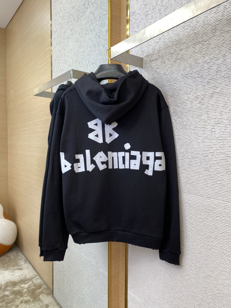 Balenciaga Tape Print Hooded Sweatshirt 5