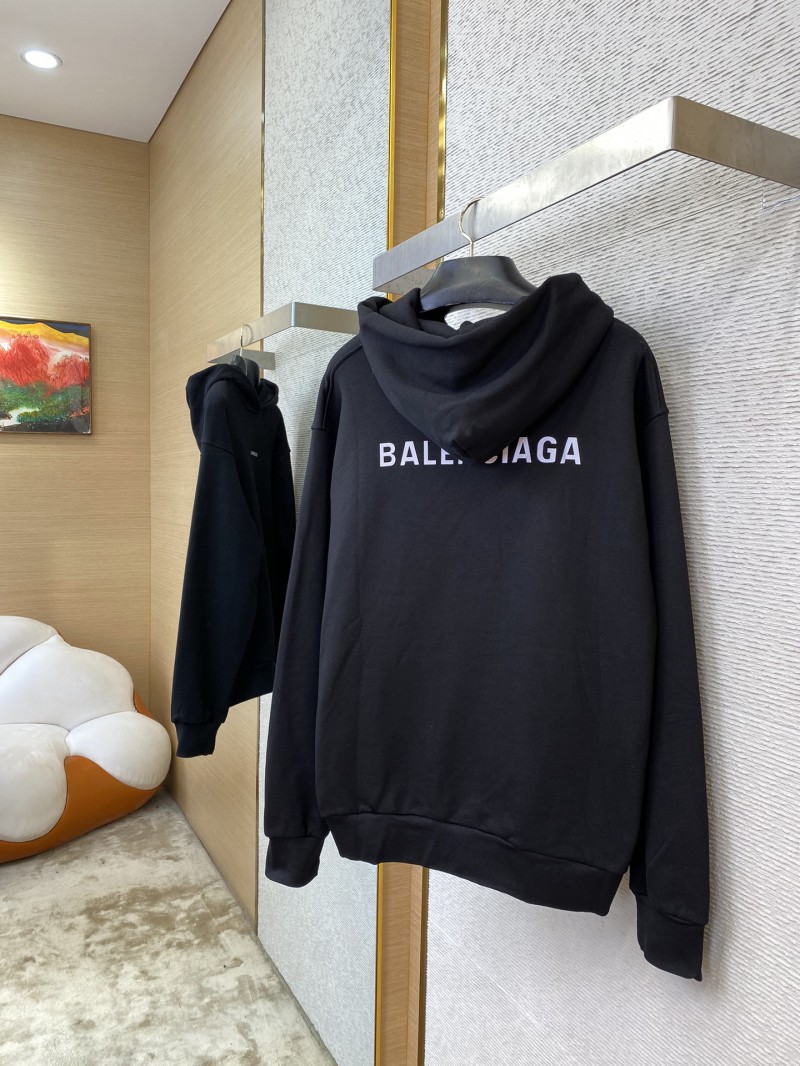 Balenciaga Reflective Letter Print Hooded Sweatshirt 3