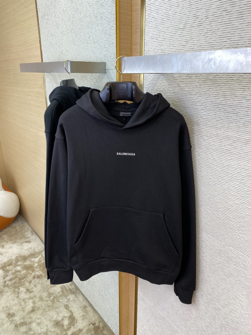 Balenciaga Reflective Letter Print Hooded Sweatshirt 6