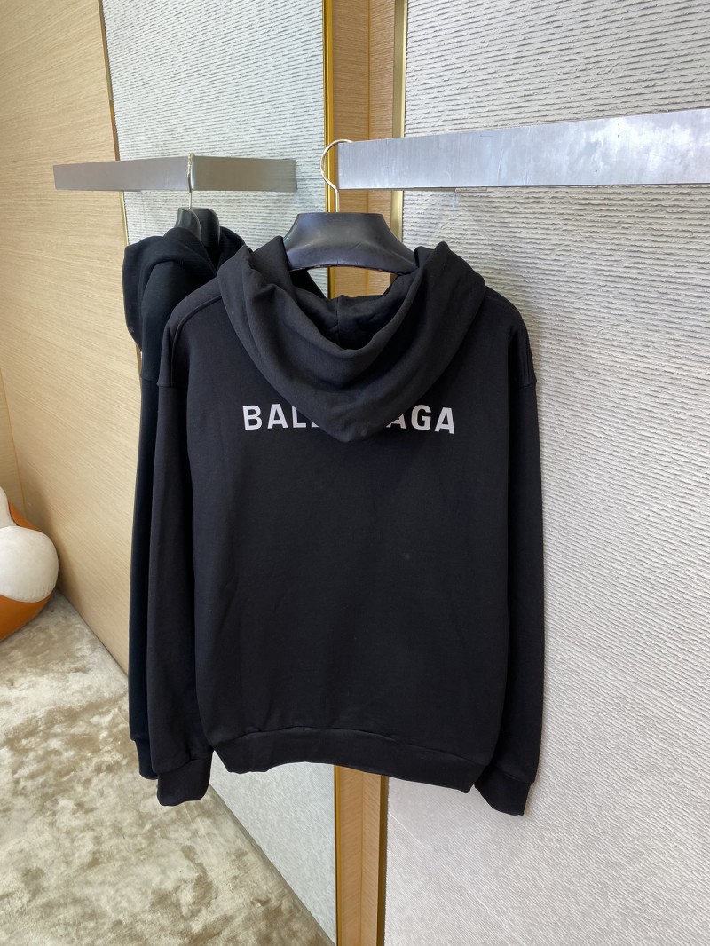 Balenciaga Reflective Letter Print Hooded Sweatshirt 7