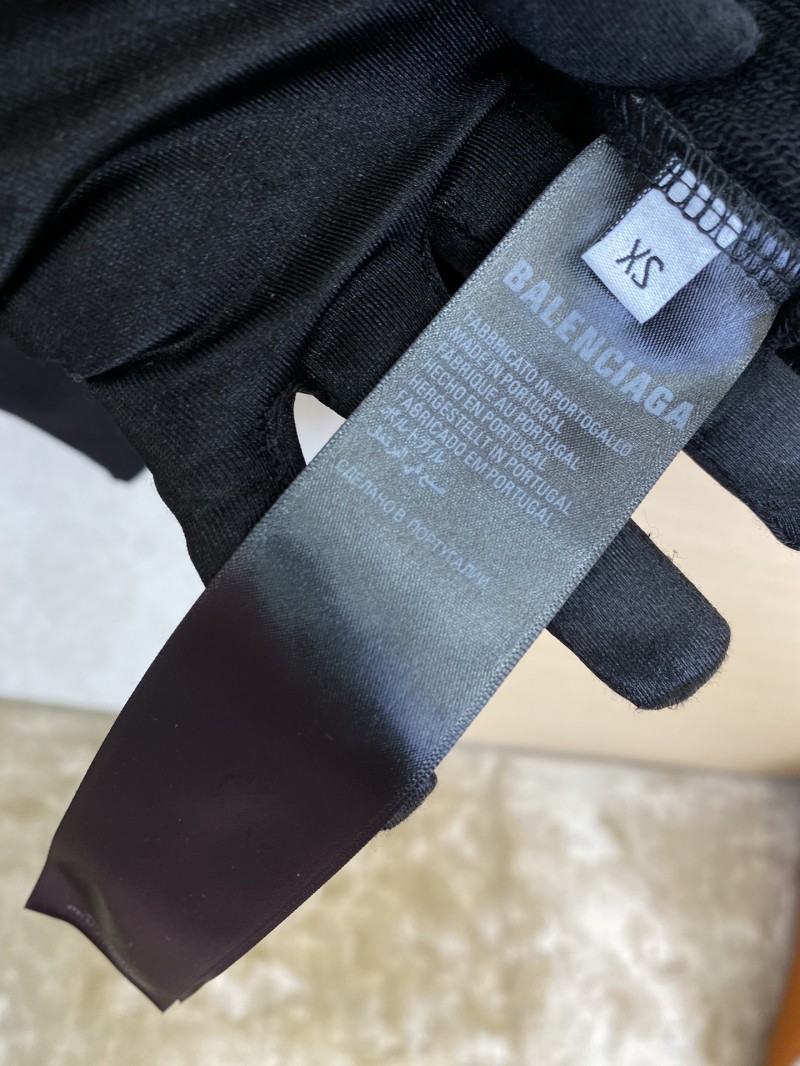 Balenciaga Reflective Letter Print Hooded Sweatshirt 8