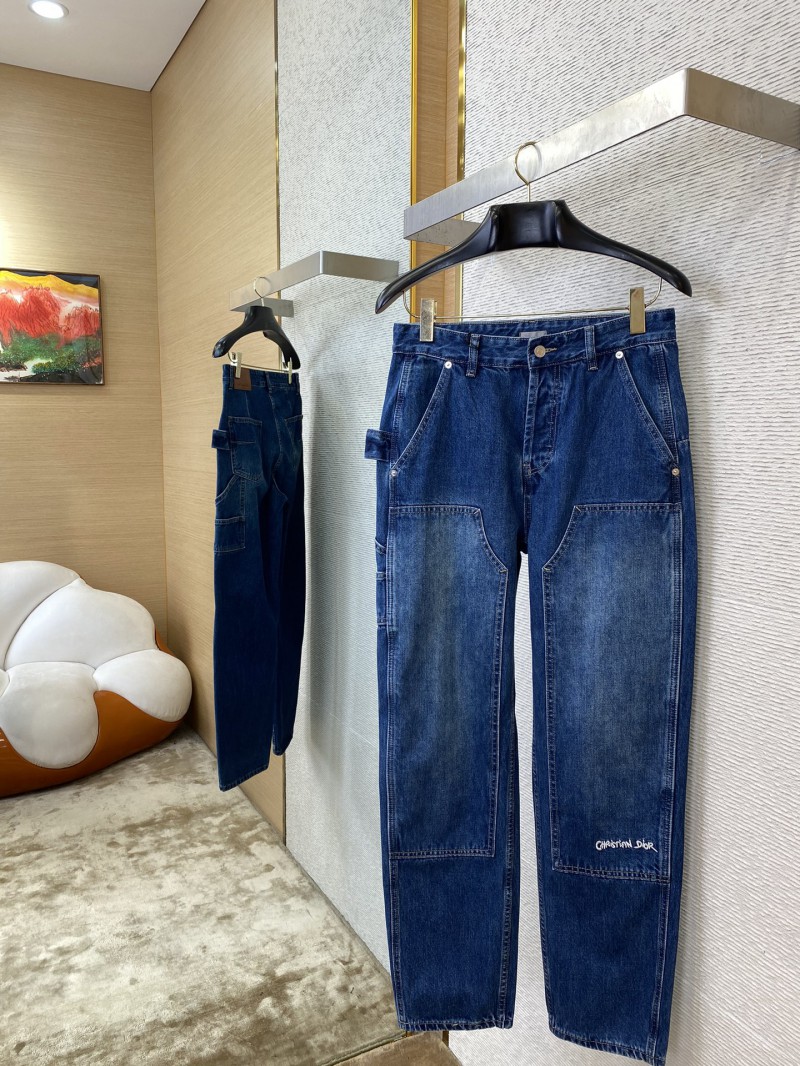 Dior Jeans in embroidered wash 2