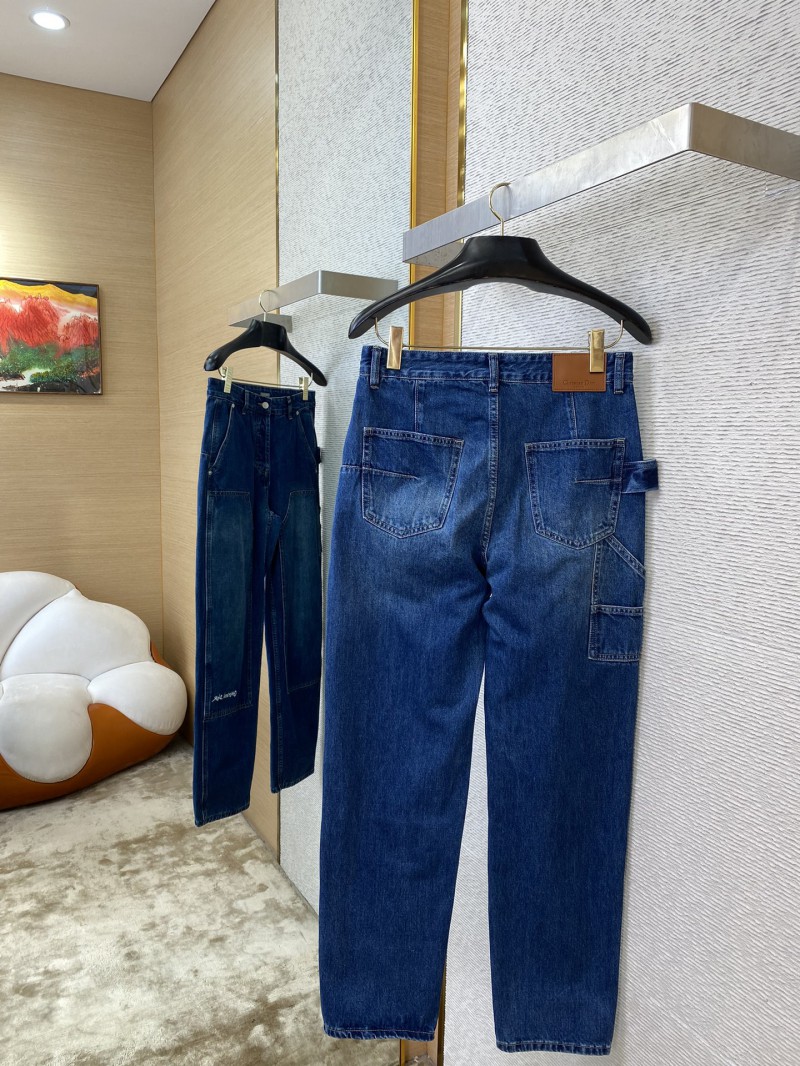Dior Jeans in embroidered wash 3