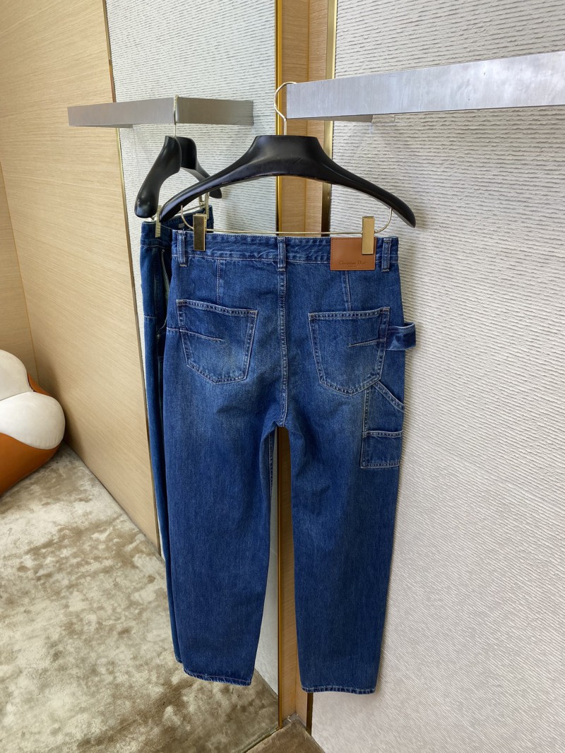 Dior Jeans in embroidered wash 7