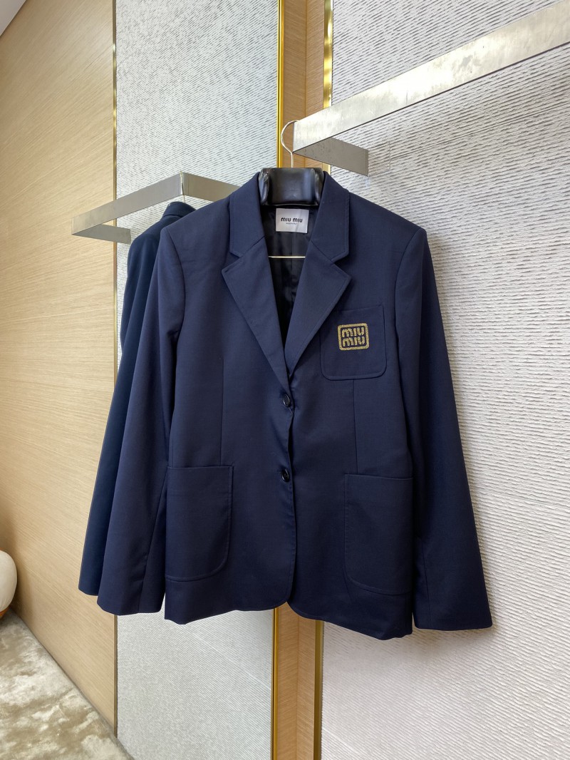 Miu Miu Logo Blazer 4