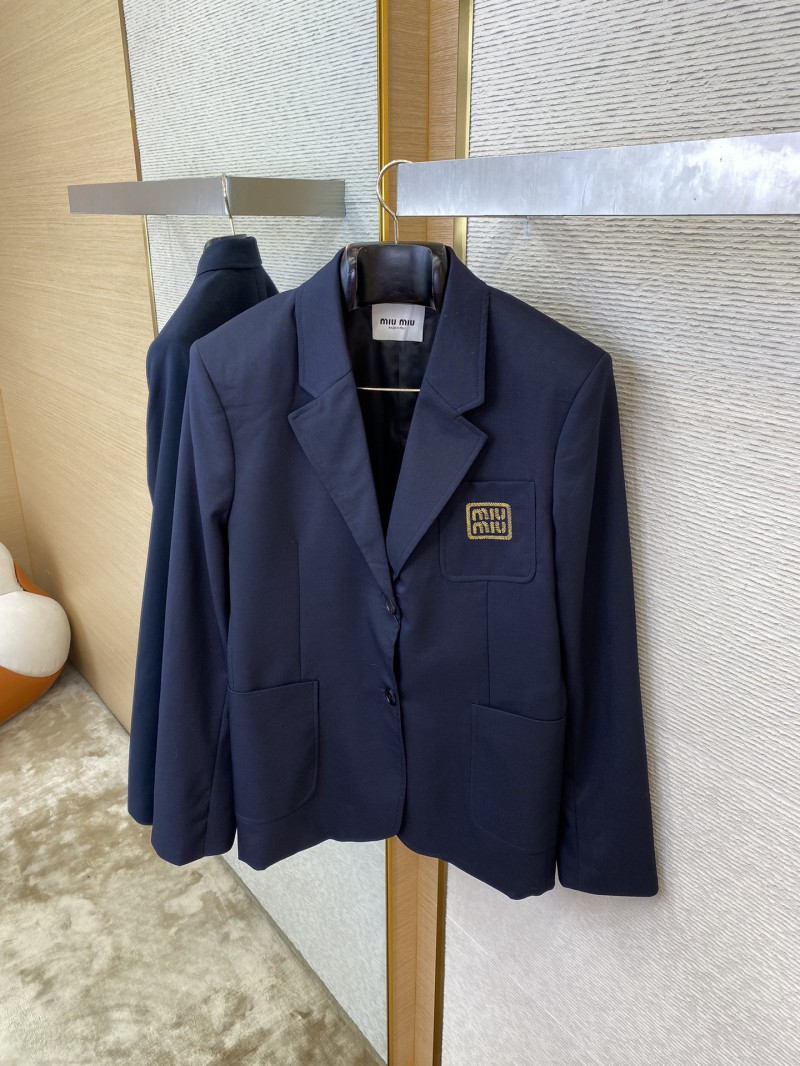 Miu Miu Logo Blazer 6