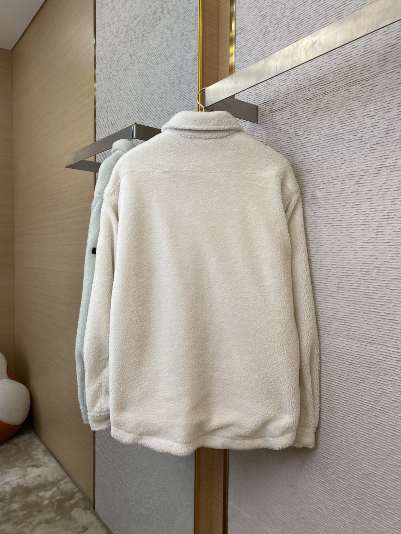 Balenciaga Gum Labeled Lamb's Wool Teddy Coat 5