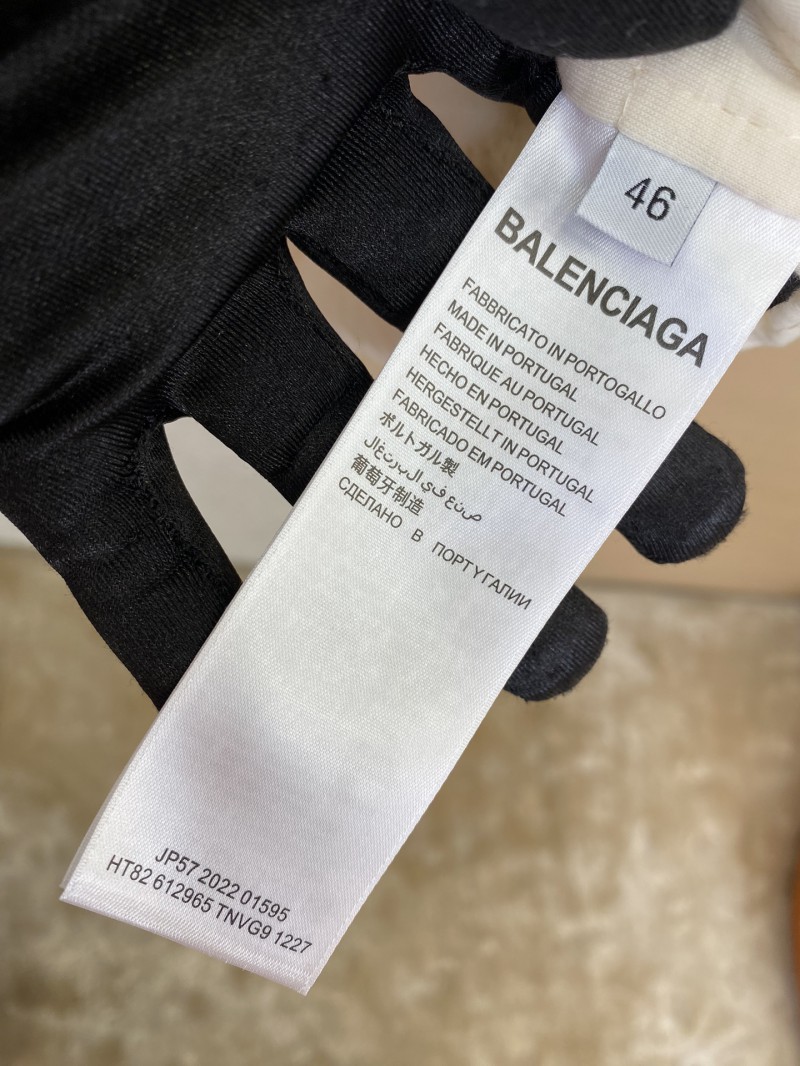 Balenciaga Gum Labeled Lamb's Wool Teddy Coat 8