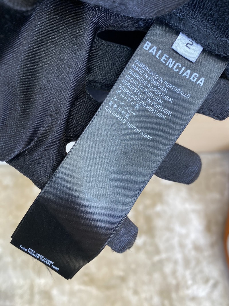 Balenciaga Logo Print Hooded Sweatshirt 8