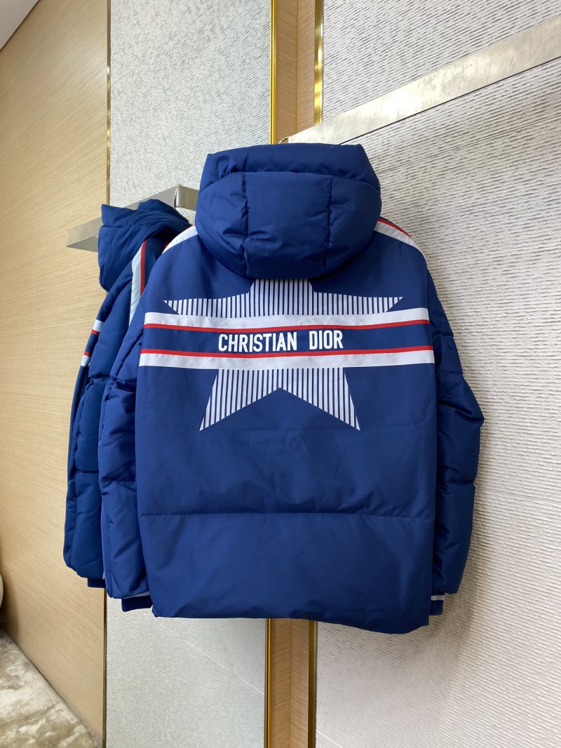 Dior Clashing Stripes Pentagram Down Jacket 5