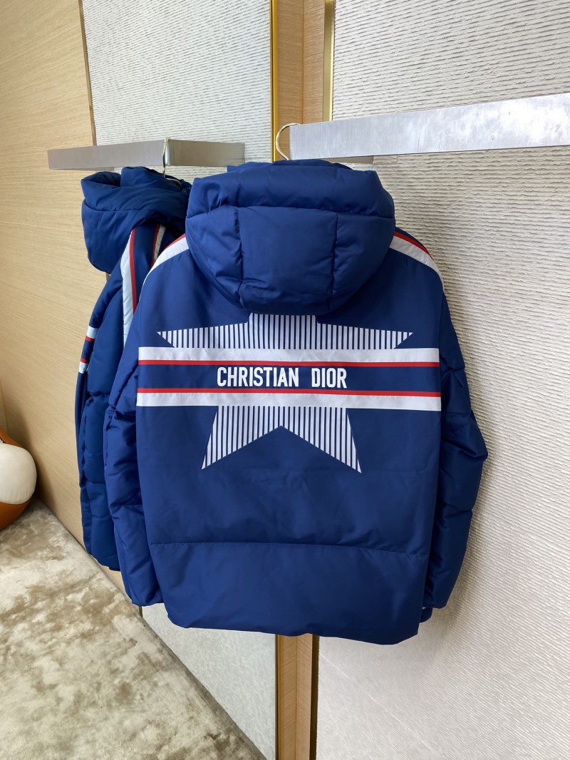 Dior Clashing Stripes Pentagram Down Jacket 7