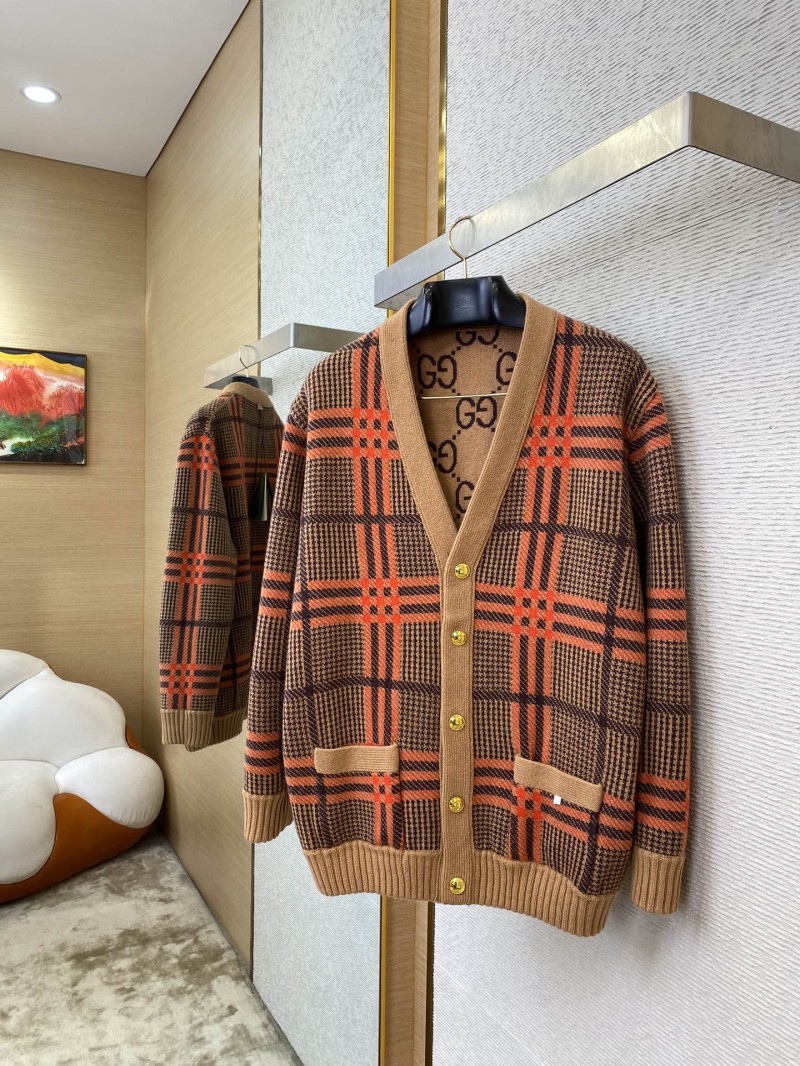Gucci Reversible knitted cardigan with full print 4