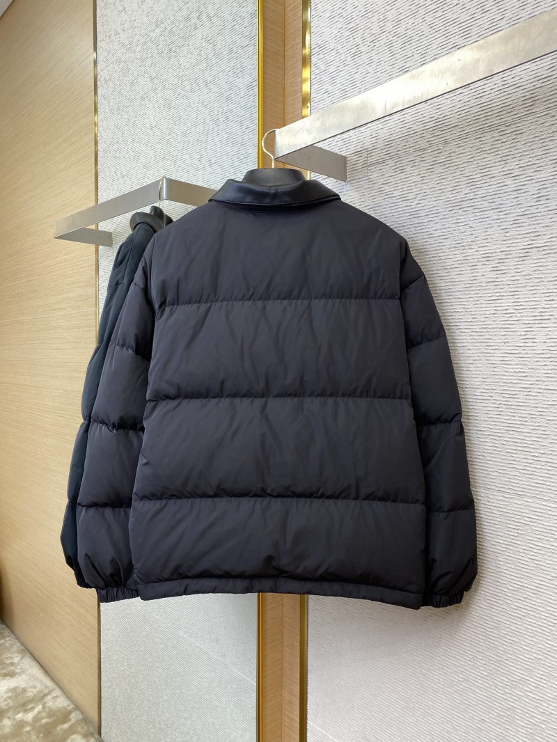 Miu Miu Logo Lapel Down Coat Jacket 5