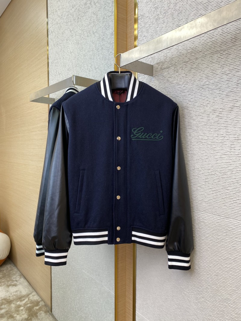 Gucci Patchwork Baseball Jacket 4
