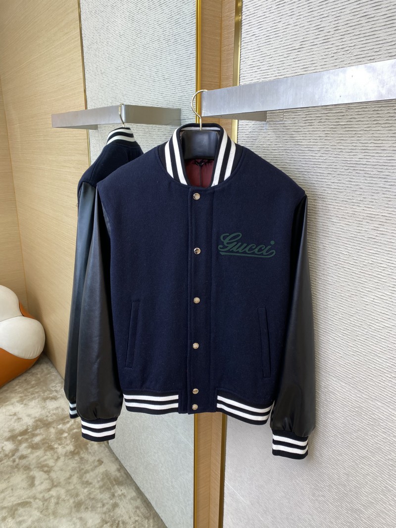Gucci Patchwork Baseball Jacket 6