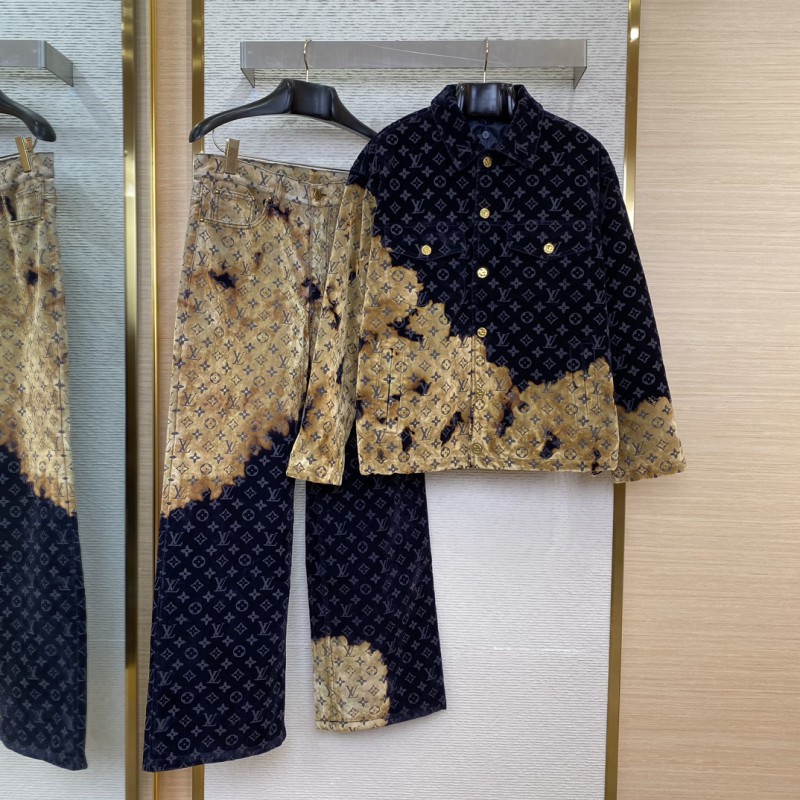 LV Firedown Bonfire Cotton Suit Jacket 4