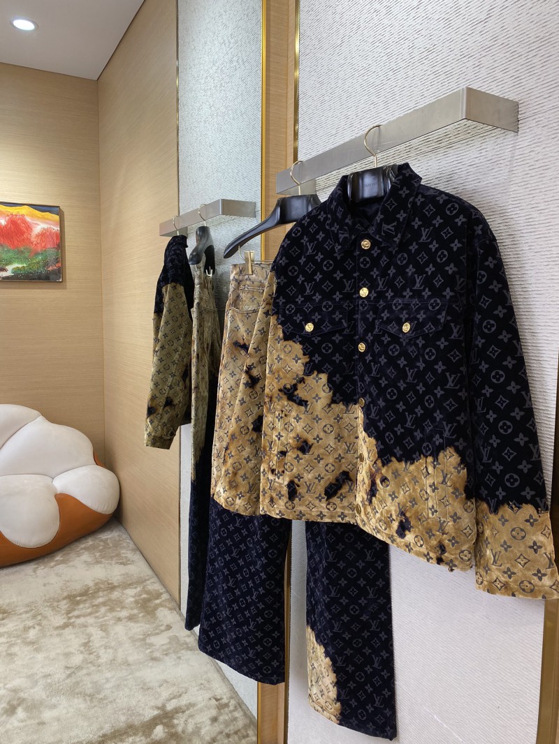 LV Firedown Bonfire Cotton Suit Jacket 7