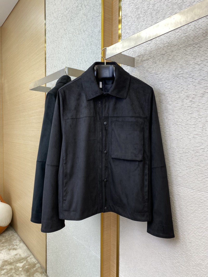 Dior Lapel Suede Jacket Blazer 4
