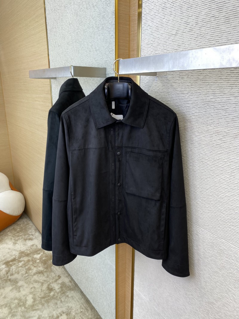 Dior Lapel Suede Jacket Blazer 6