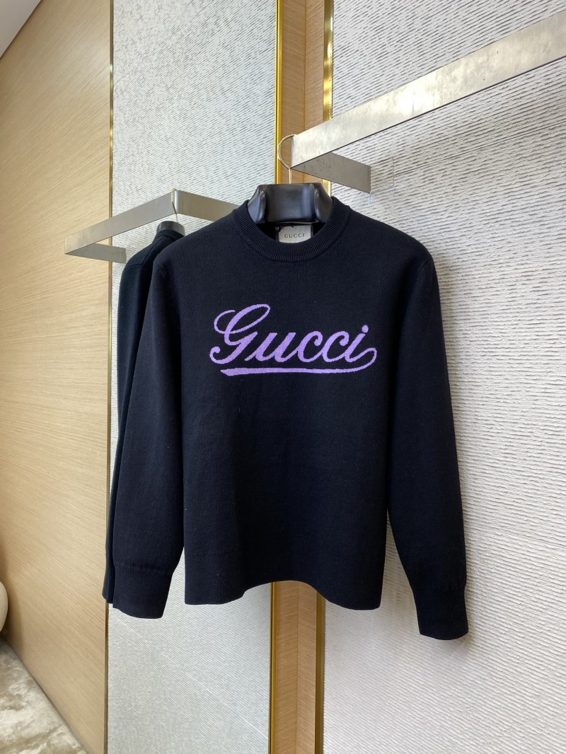 Gucci Jacquard Crew Neck Sweater 4