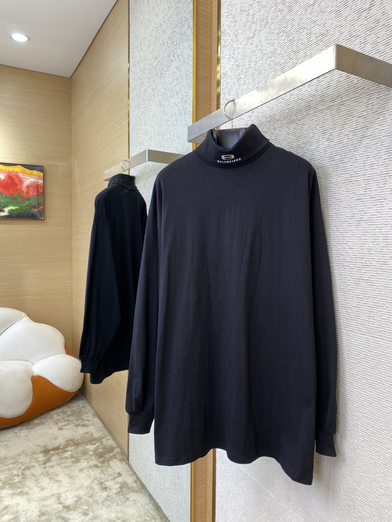 Balenciaga Double Ring Embroidered Turtleneck Pullover 2