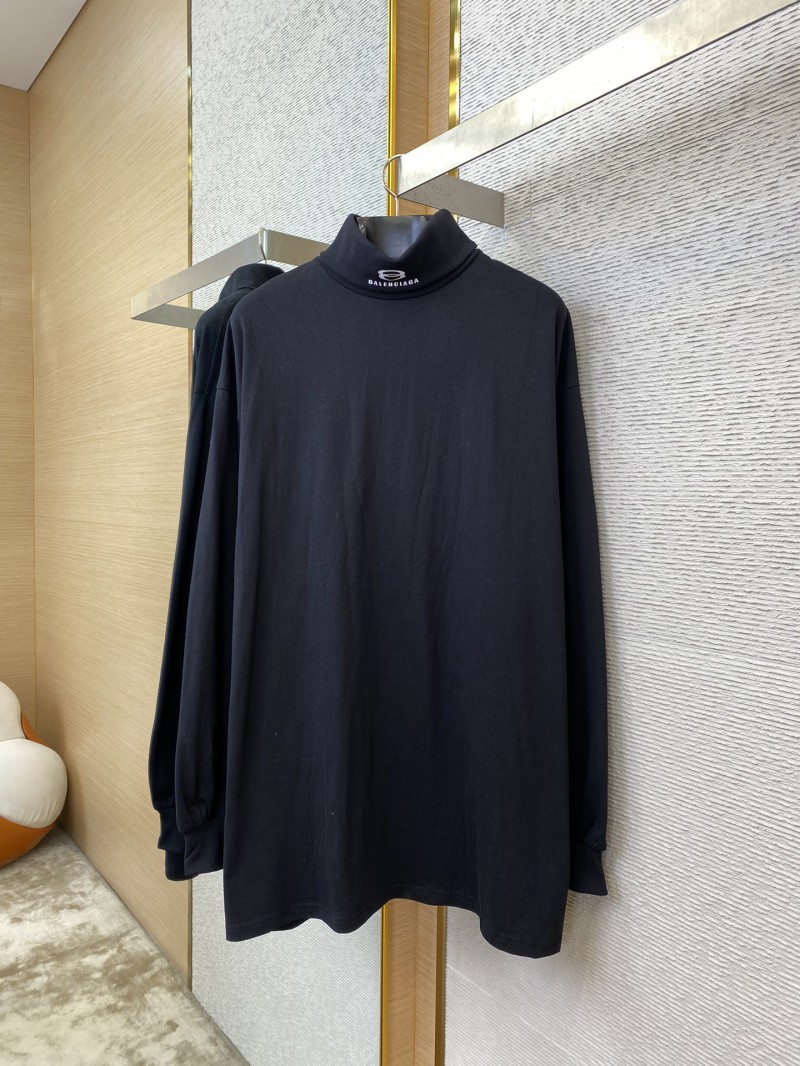 Balenciaga Double Ring Embroidered Turtleneck Pullover 4
