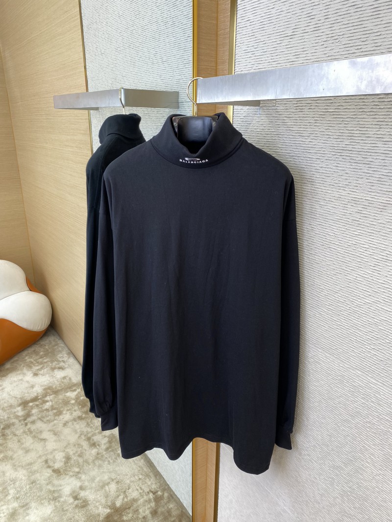 Balenciaga Double Ring Embroidered Turtleneck Pullover 6