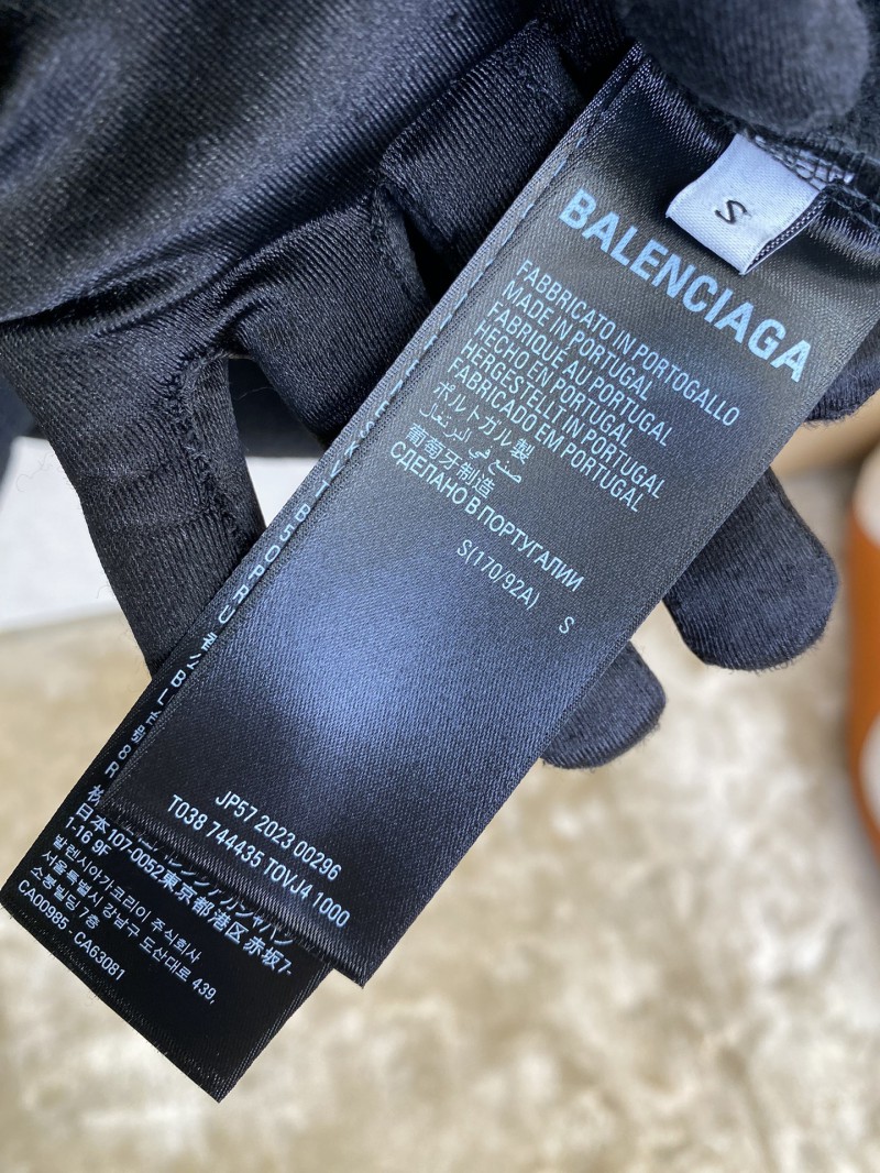 Balenciaga Night Scene Printed Aged Hooded Sweatshirt 8
