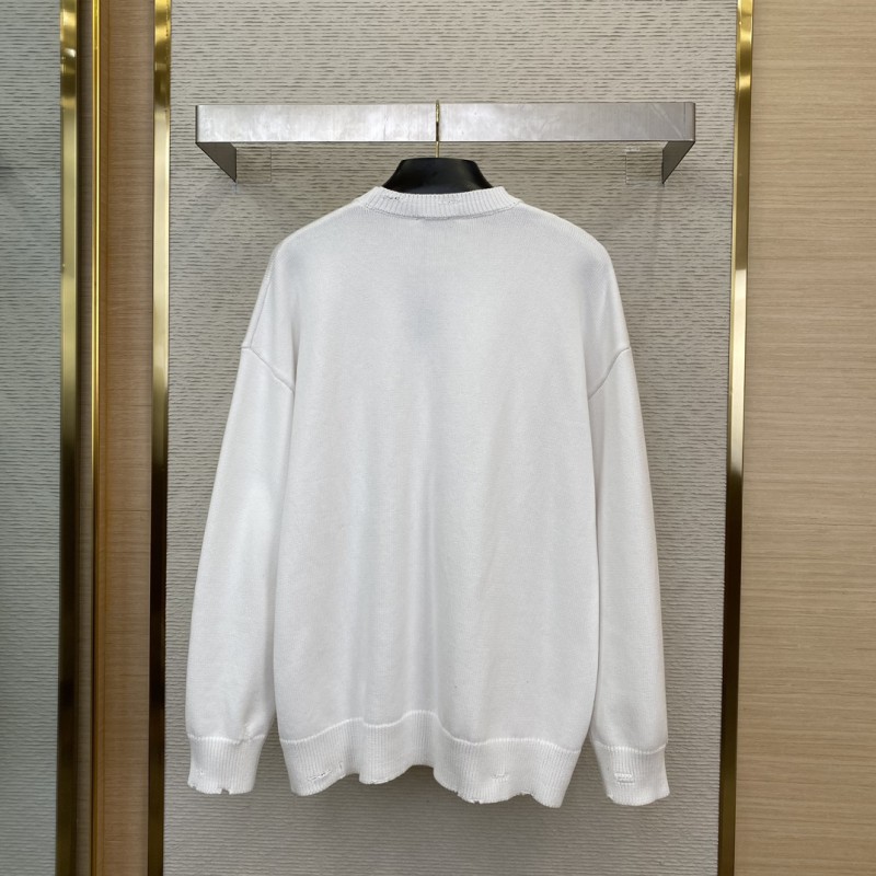 Balenciaga 3M Embossed Destruction Sweater 1