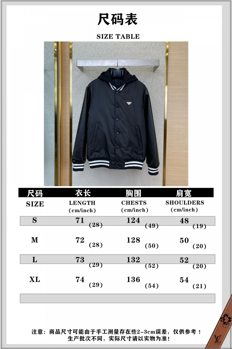 Prada Recycled Nylon Aviator Jacket Coat 9