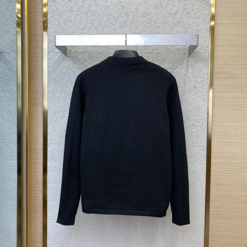 Prada Nylon Pocket Triangle Label Sweater 1